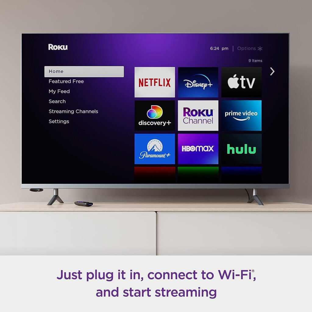 Roku Express (New) | HD Roku Streaming Device with Simple Remote (no TV controls), Free  Live TV