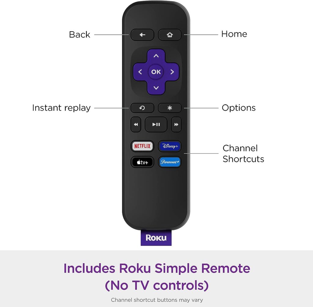 Roku Express (New) | HD Roku Streaming Device with Simple Remote (no TV controls), Free  Live TV