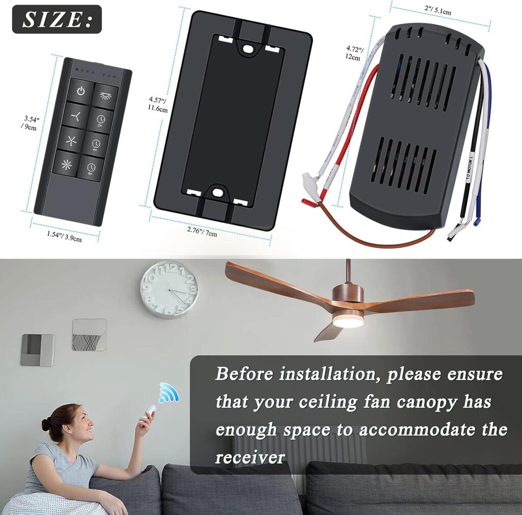 Universal Smart Ceiling Fan Control and Dimmer Light Switch Review