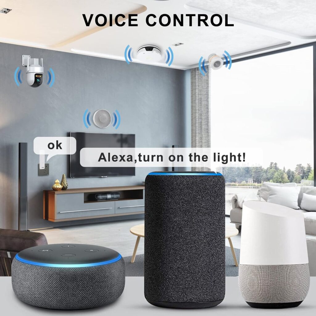 HILADUO Tuya ZigBee Hub USB Smart Gateway Wireless Smart Home Bridge Remote Controller, Voice Control Compatible with Alexa  Google Assistant, Work with Tuya ZigBee Smart Device