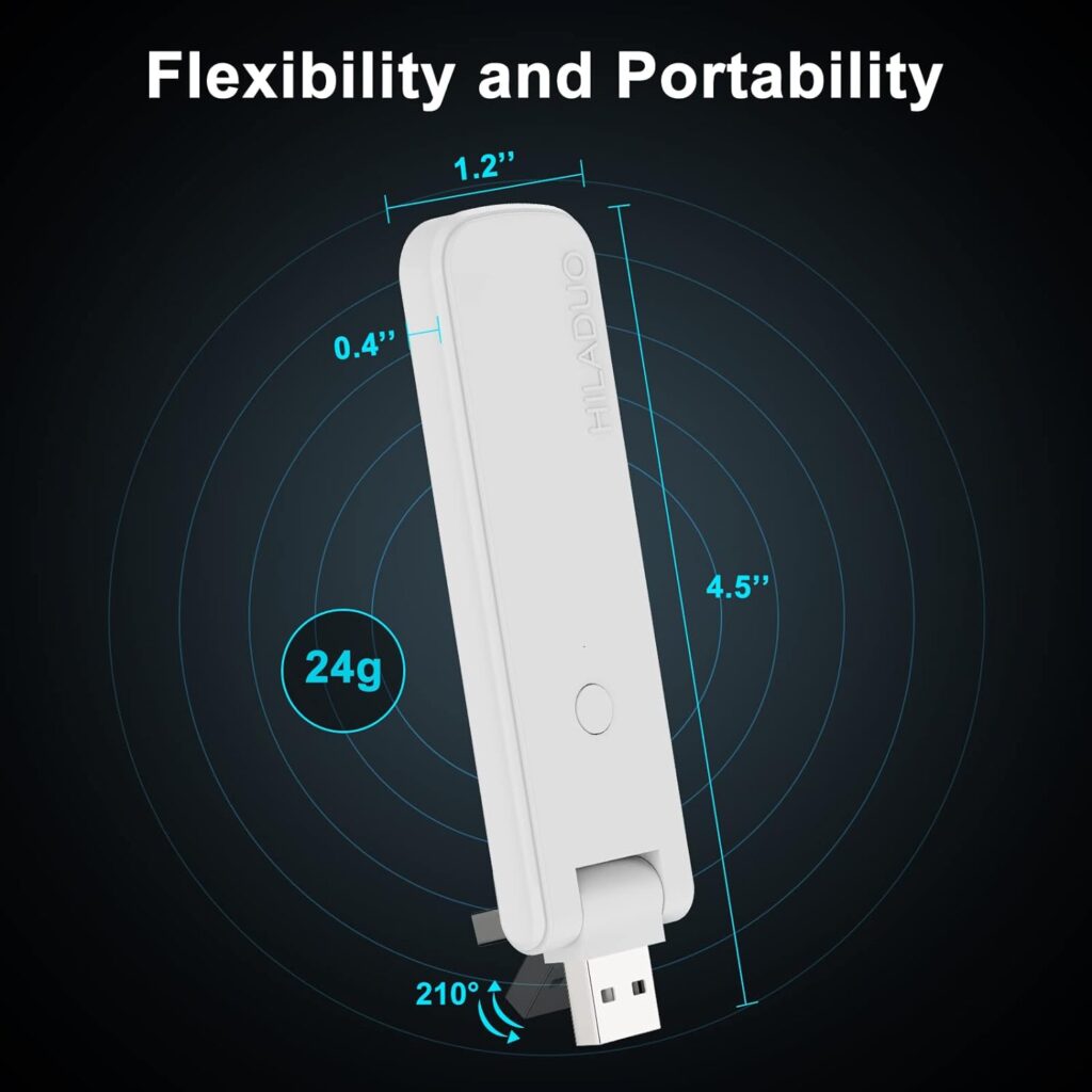 HILADUO Tuya ZigBee Hub USB Smart Gateway Wireless Smart Home Bridge Remote Controller, Voice Control Compatible with Alexa  Google Assistant, Work with Tuya ZigBee Smart Device