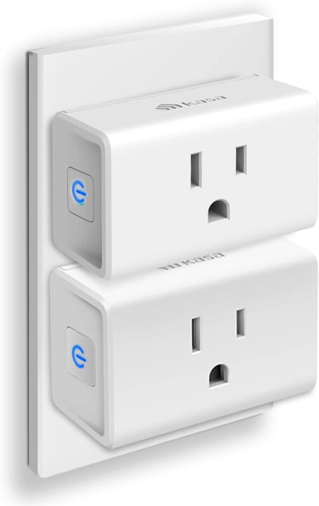 Kasa Smart Plug Ultra Mini 15A, Smart Home Wi-Fi Outlet Works with Alexa, Google Home  IFTTT, No Hub Required, UL Certified, 2.4G WiFi Only, 2-Pack(EP10P2) , White - Amazon.com